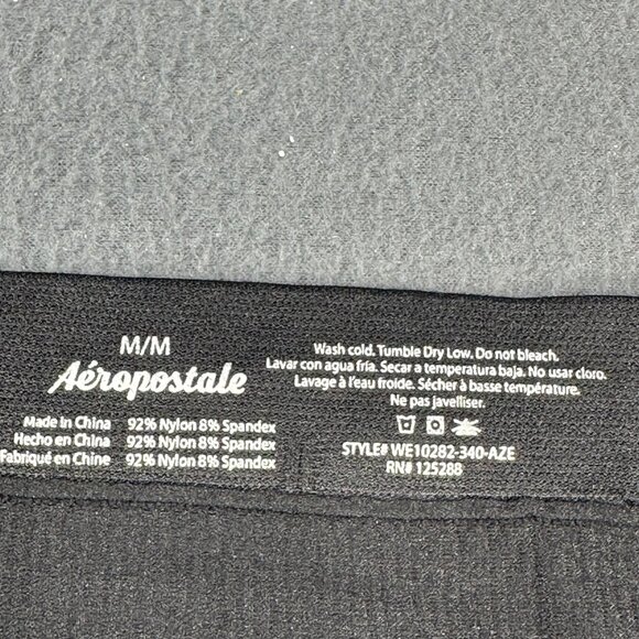 Aeropostale Women’s Size Medium Panty Thong Seamless Black New Without Tags - Picture 4 of 7